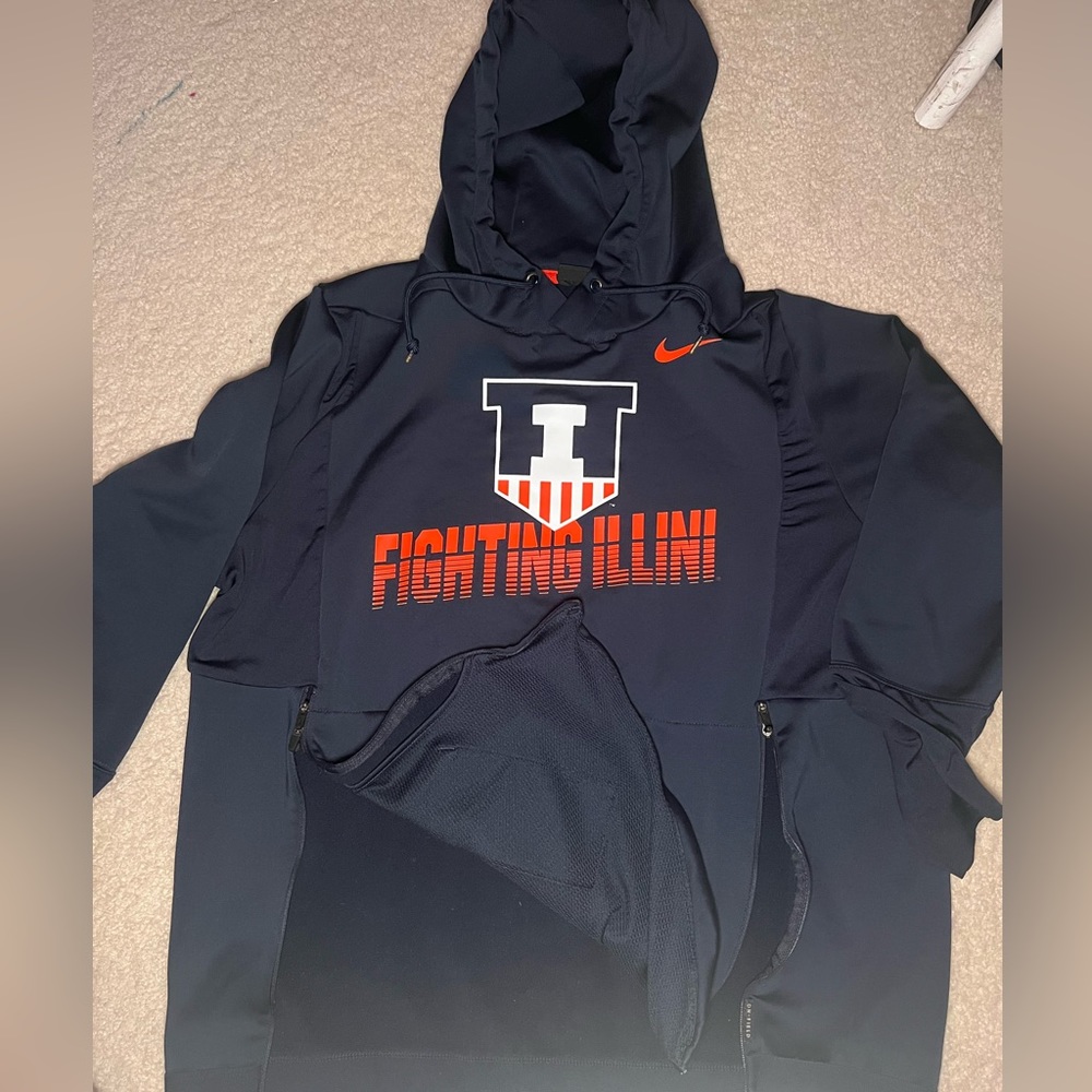 Fighting Illini nike hoodie